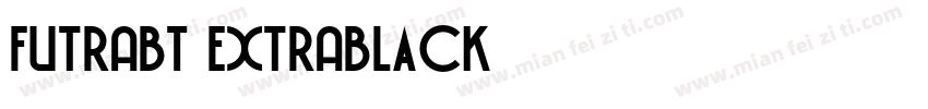 FutraBT ExtraBLACK字体转换